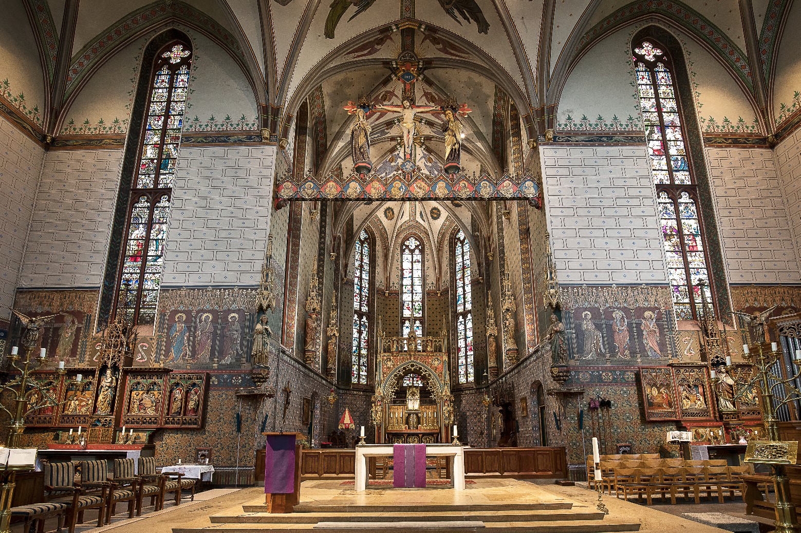 Basiliek O.L.Vrouw ten hemelopneming Zwolle interieur